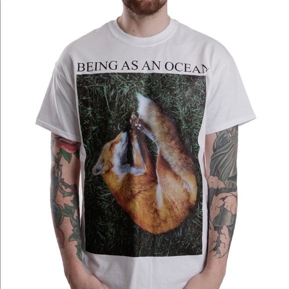 Being As An Ocean Sleeping Fox tshirt - Picture 4 of 4